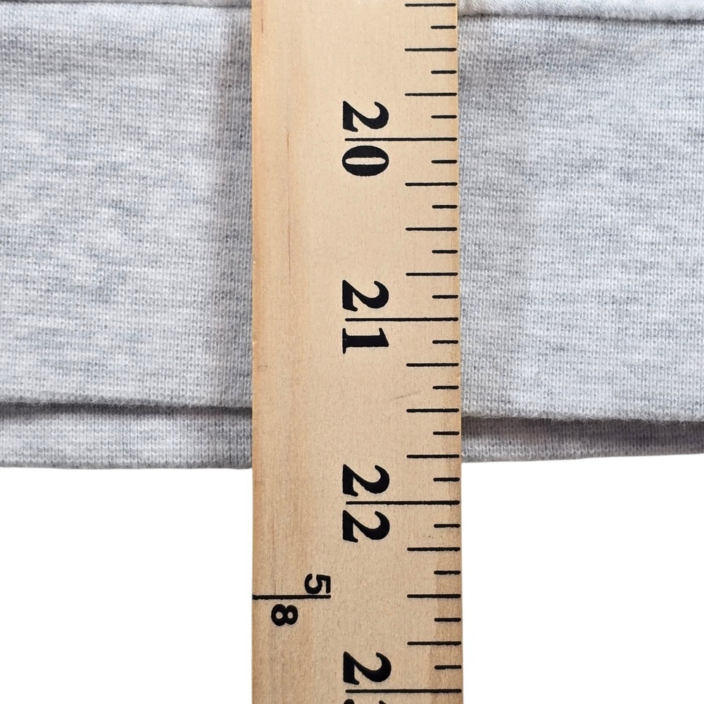 Athleta 24/7 Hoodie Heather Gray Cotton Blend Pullover Sweatshirt- Womens Sz S - Picture 5 of 6